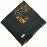 روسری حریر کرپ رنگ سال