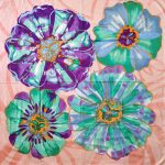 روسری ابریشم ژاکارد