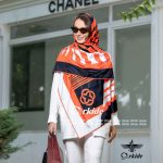 روسری نخی ابریشمی تابستانه