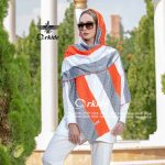 روسری نخ ابریشمی تابستانه