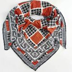 روسری نخی ابریشمی تابستانه