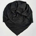 روسری نخ ابریشم ژاکارد