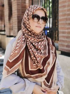 روسری نخی پنبه