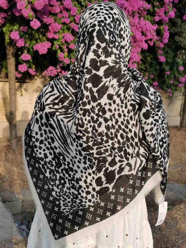روسری نخی پنبه
