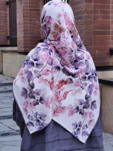 روسری نخی تابستونه