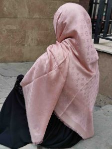 روسری نخ لمه