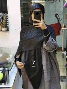 روسری ابریشم ژاکارد