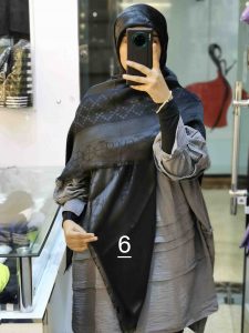 روسری ابریشم ژاکارد