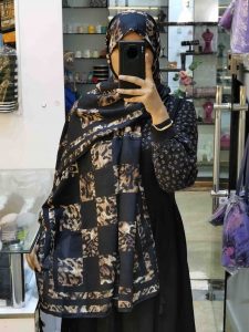 شال نخی پلنگی