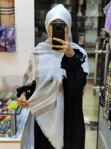 روسری پاییزه طرح باربری