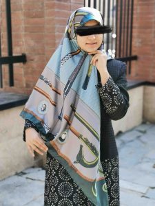 روسری ابریشم توئیل