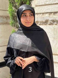 روسری ابریشم ژاکارد