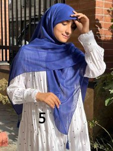 روسری نخی ساده خنک