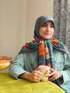 روسری ابریشم تویل