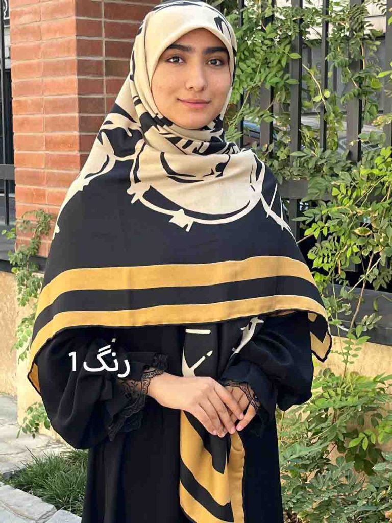 روسری پاییزه طرحدار