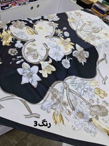 روسری ابریشم ژاکارد