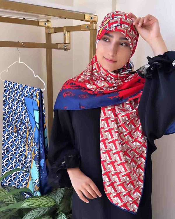 روسری ابریشم توییل وارداتی