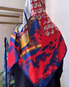 روسری ابریشم توییل وارداتی