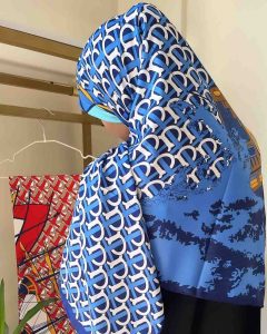 روسری ابریشم توییل وارداتی