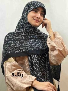 روسری پاییزه طرحدار