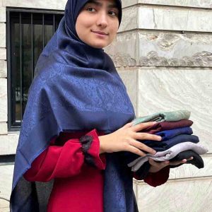 روسری لمه ژاکارد