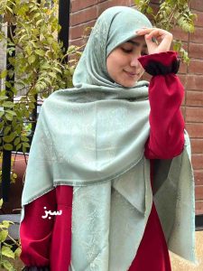 روسری لمه ژاکارد