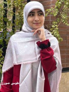 روسری لمه ژاکارد