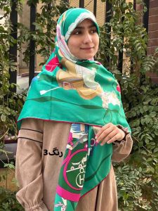 روسری ابریشم مجلسی