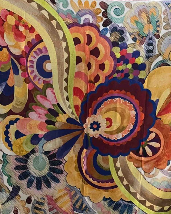 روسری کجراه پاییزه