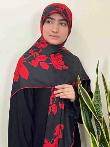 روسری نخ ابریشم ژاکارد