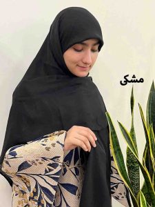 روسری نخ کجراه ساده