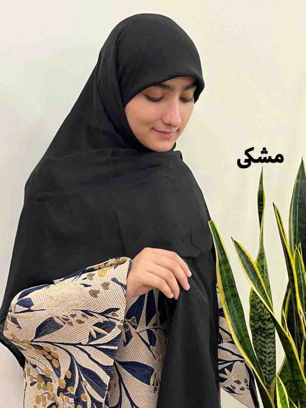 روسری نخ کجراه ساده