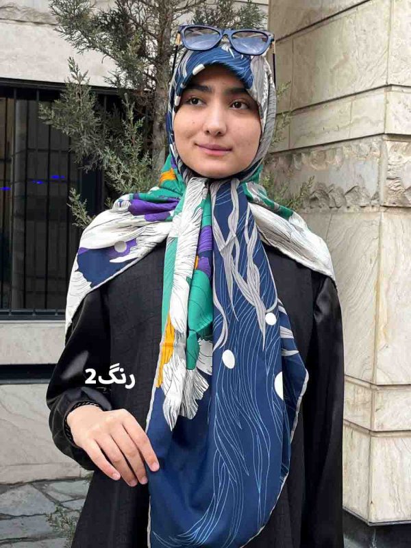 روسری ابریشم تویل
