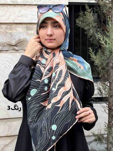 روسری ابریشم تویل