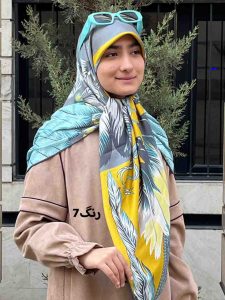 روسری ابریشم توییل مجلسی