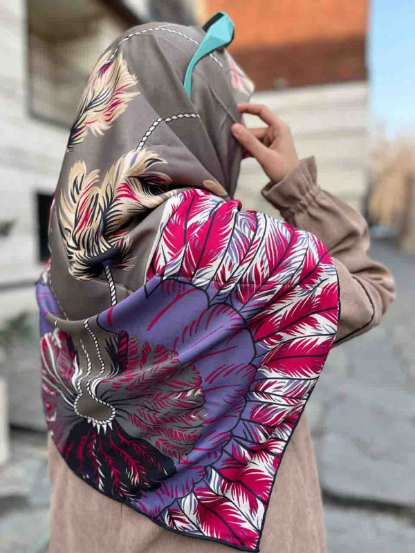 روسری ابریشم توییل مجلسی