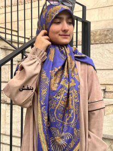 روسری نخ تویل