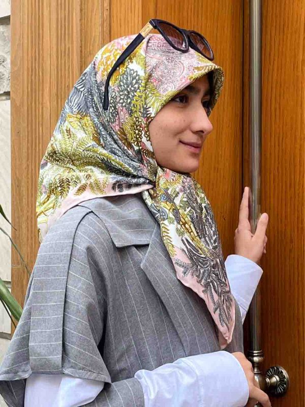 روسری ابریشم تویل 90