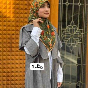 روسری ابریشم کوتاه