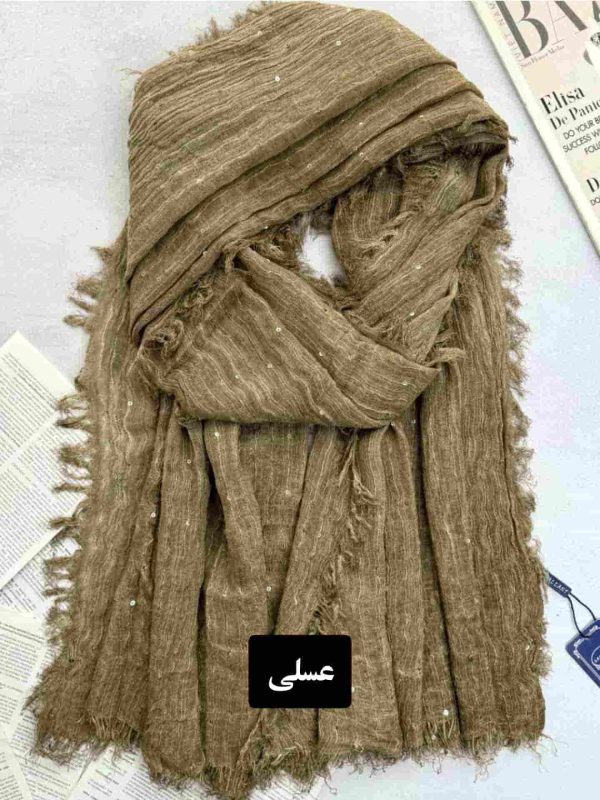 شال نخی پولکی