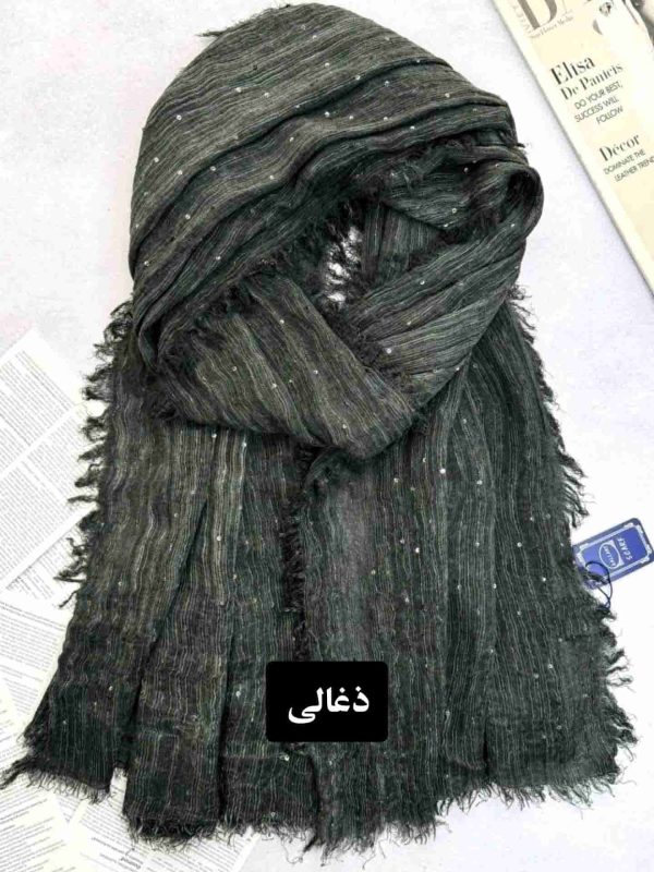 شال نخی پولکی
