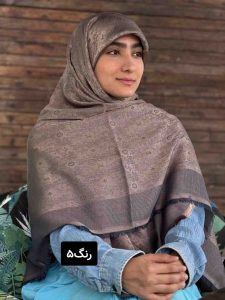 روسری ژاکارد طرح ال وی