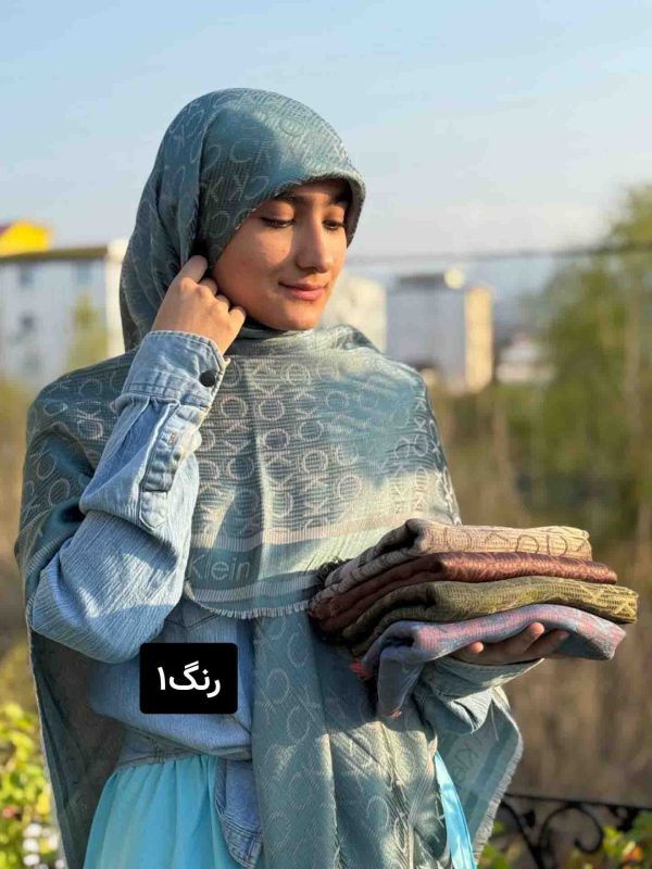 روسری ژاکارد قواره بزرگ