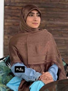 روسری ژاکارد قواره بزرگ