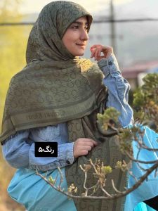 روسری ژاکارد قواره بزرگ