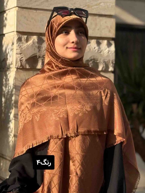 روسری ژاکارد دیور خطی