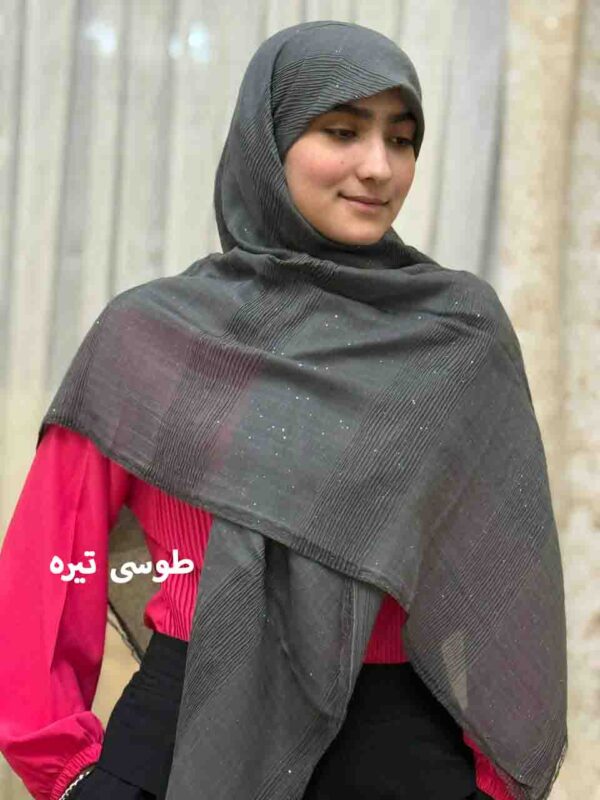روسری پلیسه دانتل