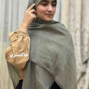 روسری پلیسه دانتل