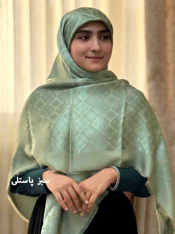 روسری لمه ژاکارد قواره 140
