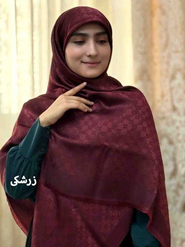 روسری لمه ژاکارد قواره 140